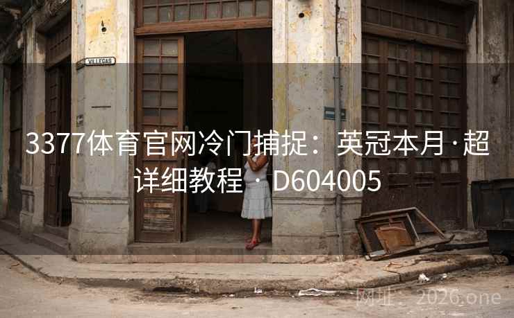 3377体育官网冷门捕捉：英冠本月·超详细教程 · D604005